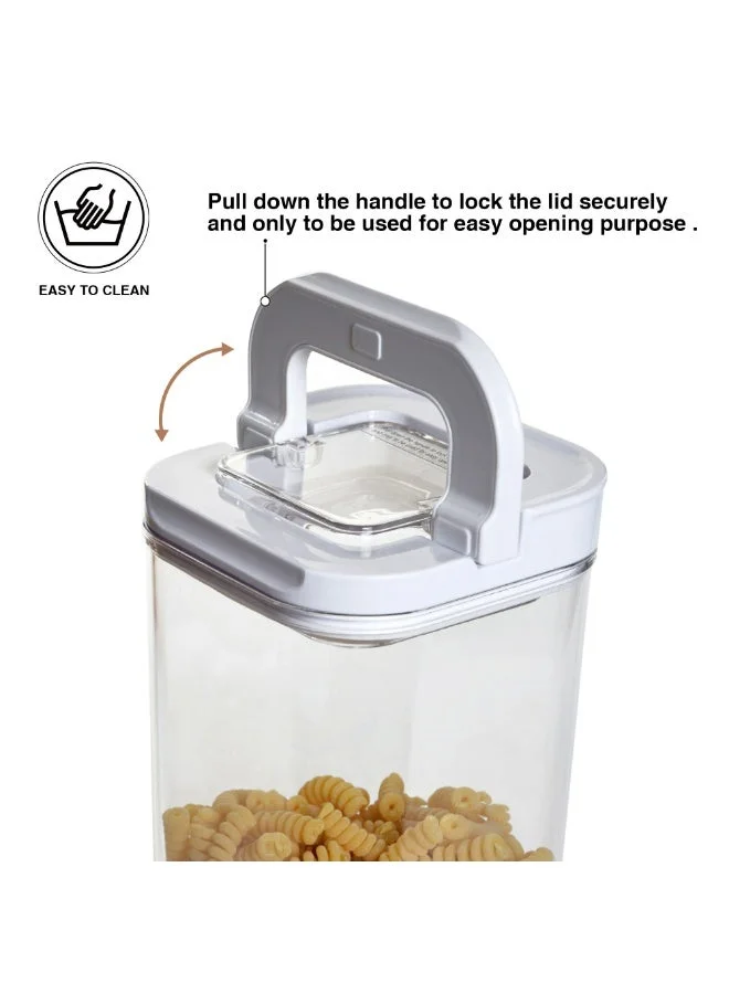 فيسمان Square Flip Lock Food Storage Container 21cm/1700ml